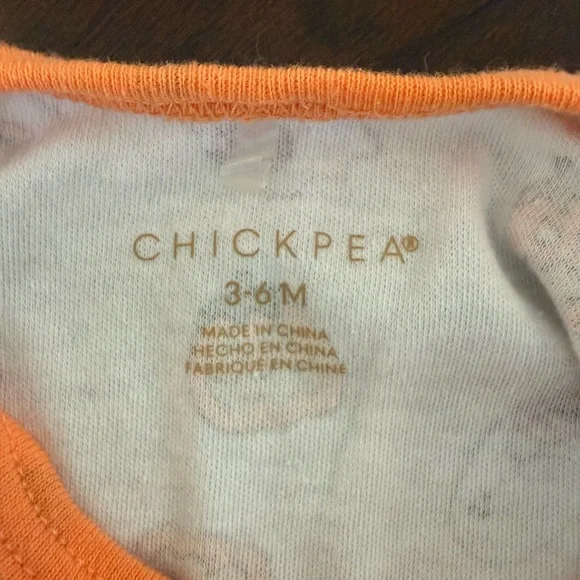 Orange and White Halloween Themed Kids Bundle 3-6 Months - Picture 12 of 12